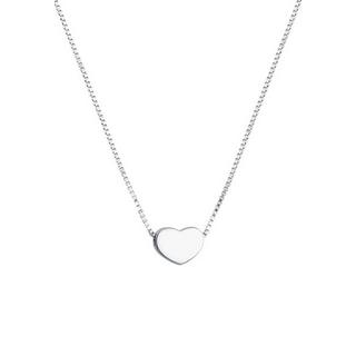 Elli  Collier Pendentif Coeur Basic Minimal Femme 