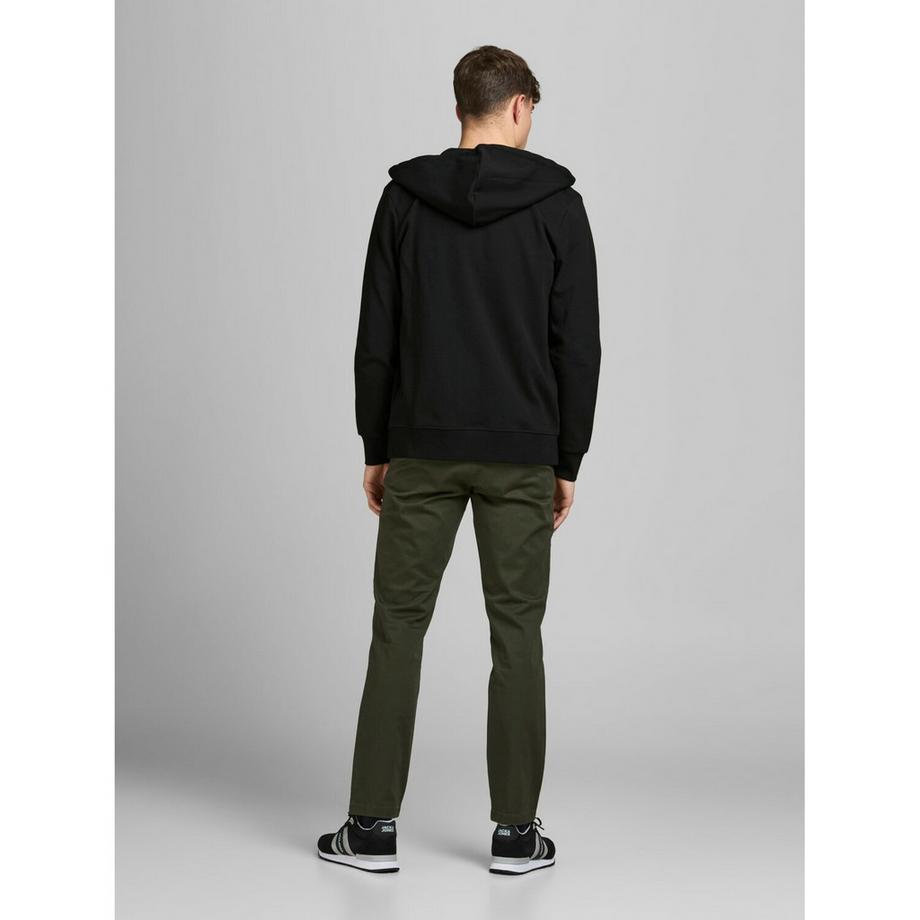 JACK & JONES Basic Zip Hood Felpa con Cappuccio  