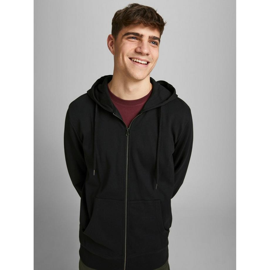 JACK & JONES Basic Zip Hood Felpa con Cappuccio  