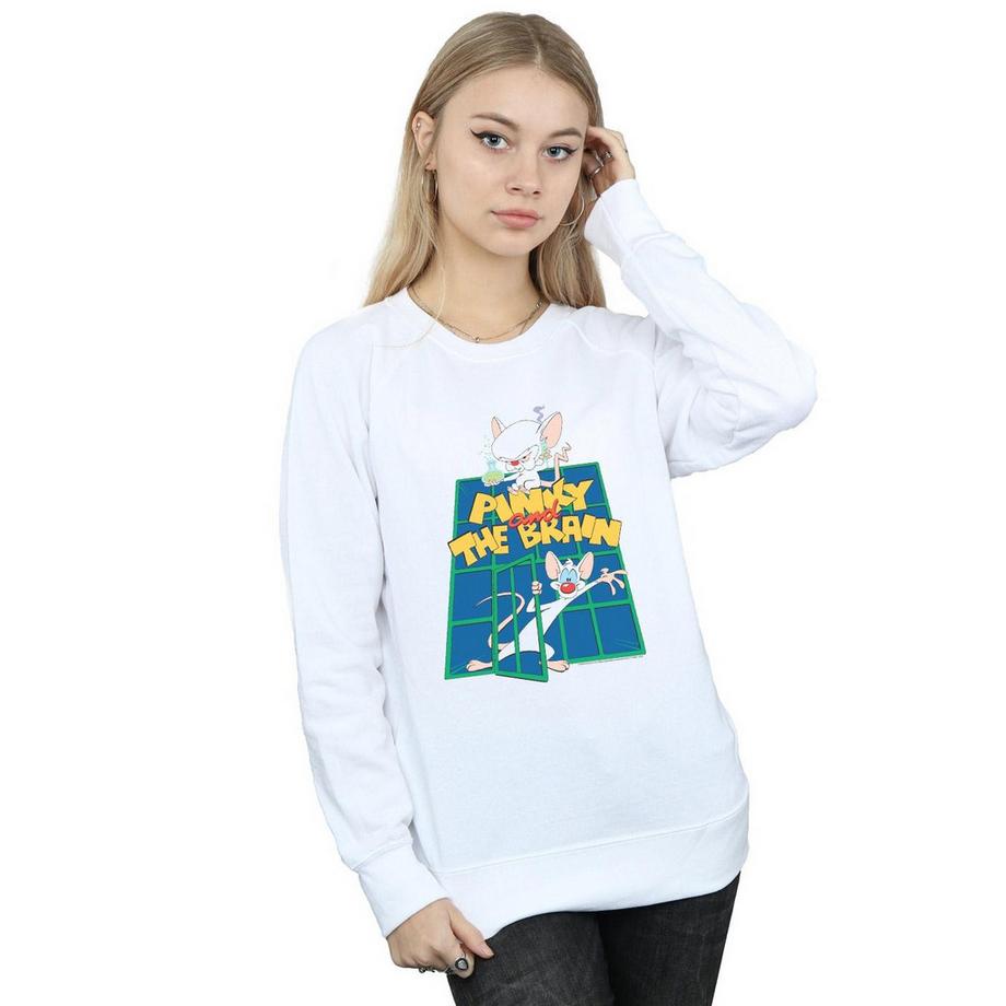 Animaniacs Pinky and The Brain Sweatshirt  
