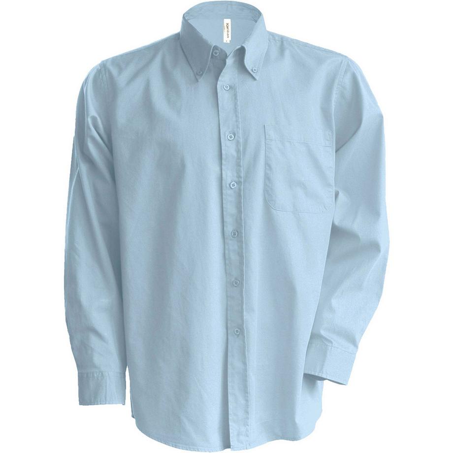 Kariban Camicia Oxford Maniche Lunghe  