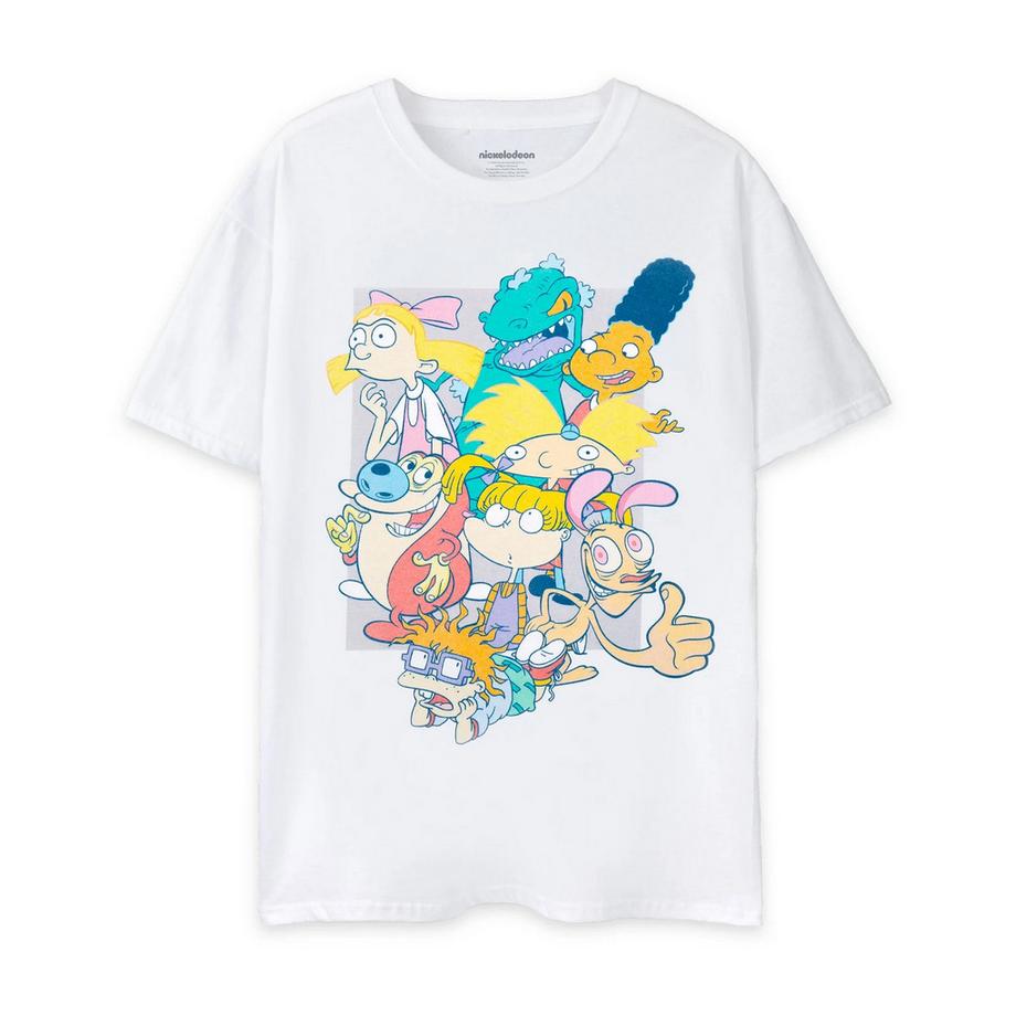Nickelodeon T-Shirt Classic 90s Manches Courtes  