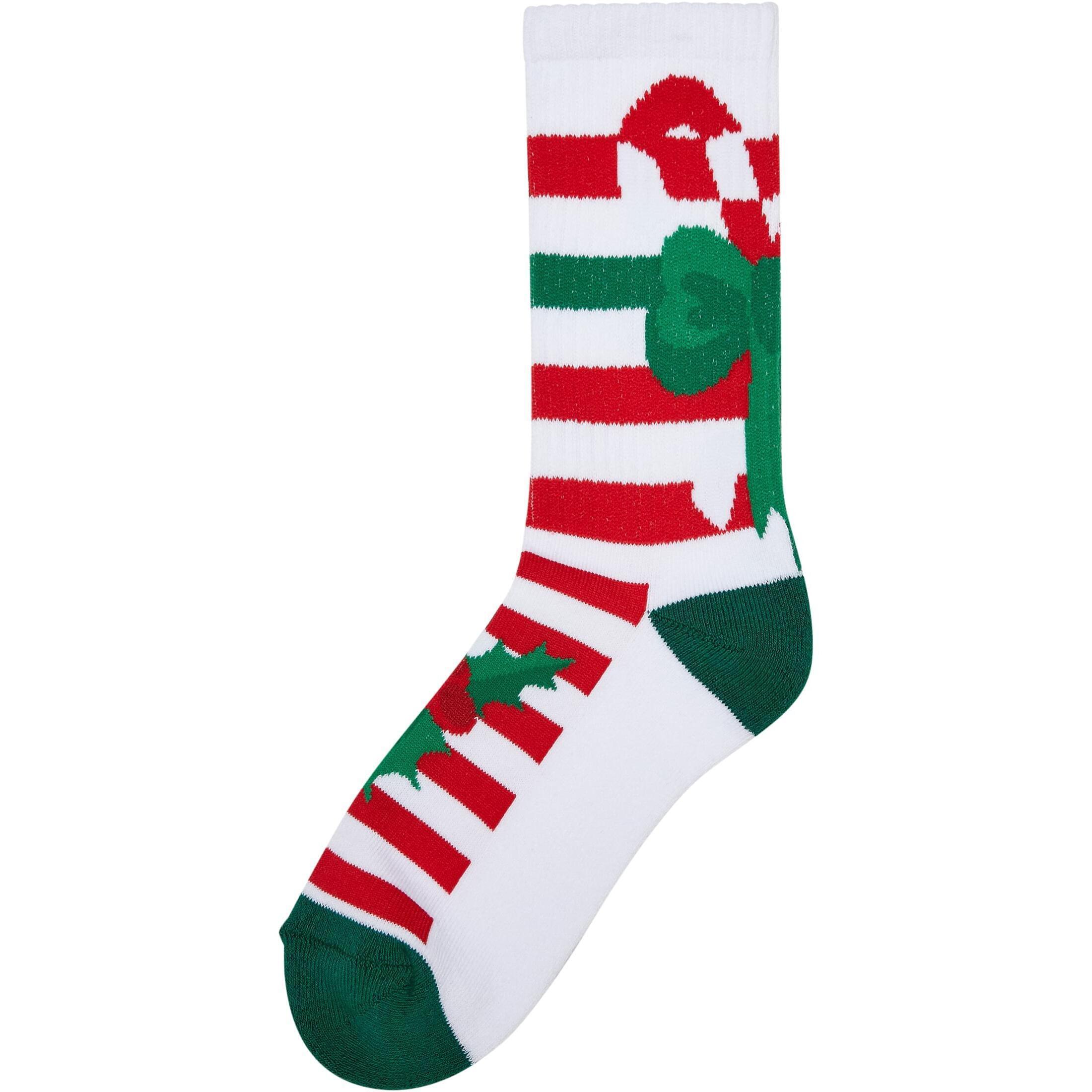 URBAN CLASSICS  socken fancy x-mas candy (x2) 