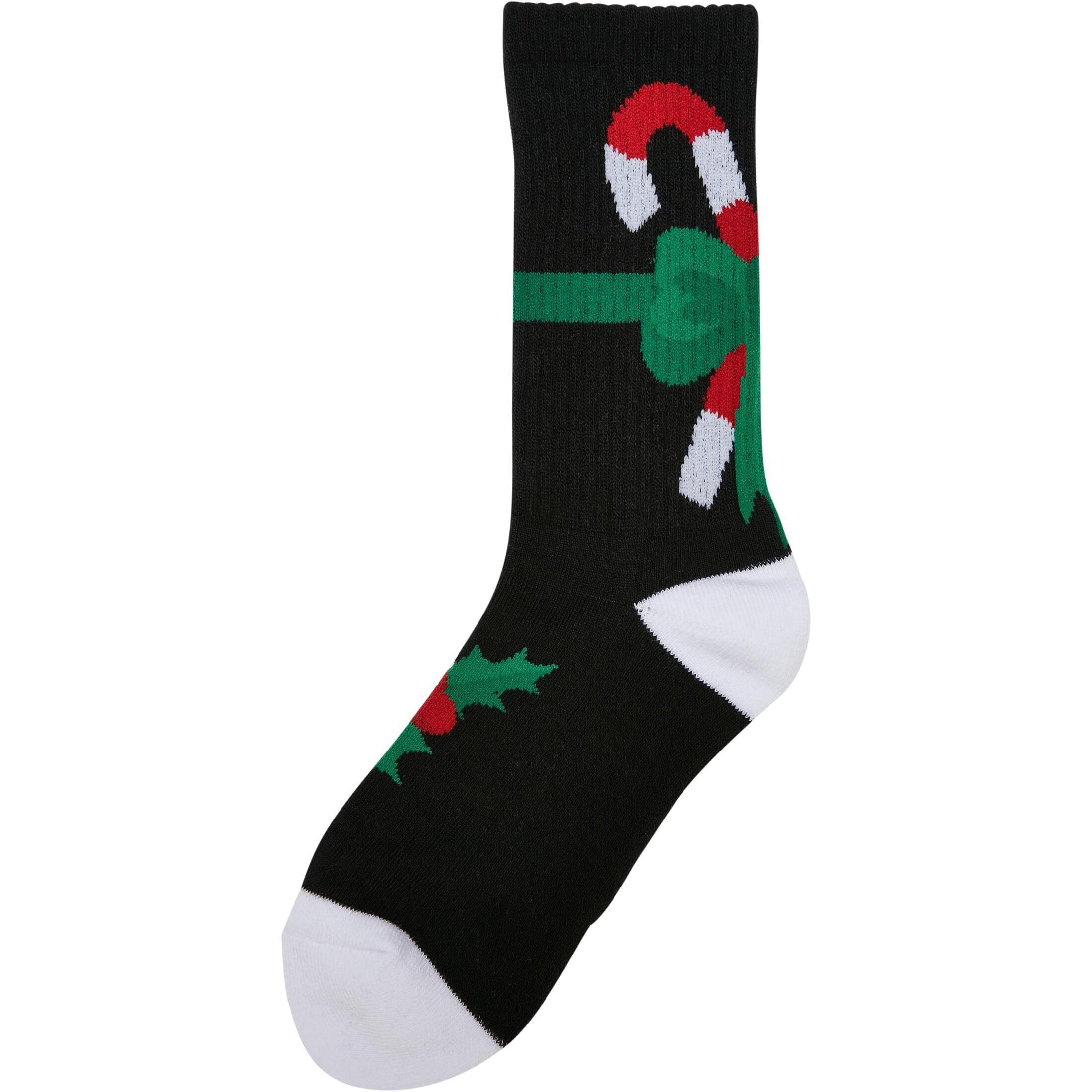 URBAN CLASSICS  socken fancy x-mas candy (x2) 