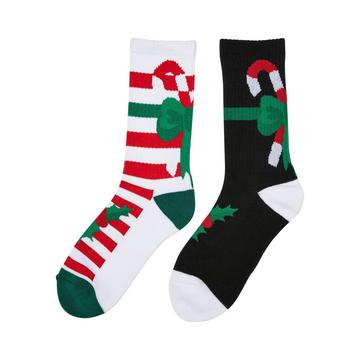 socken fancy x-mas candy (x2)