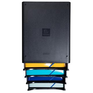 Exacompta Schubladenbox Big Box Plus, 4 offene Schubladen, Bee Blue  