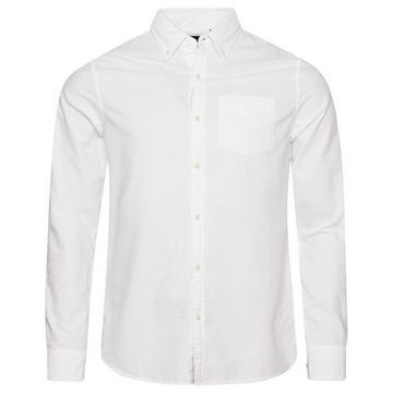 langarmshirt aus bio-baumwolle oxford