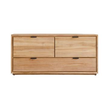 TV-Schrank aus massivem Teak 120 cm Senson