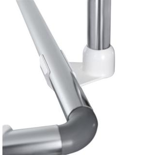 diaqua Supporto a soffito per asta TD cromo  