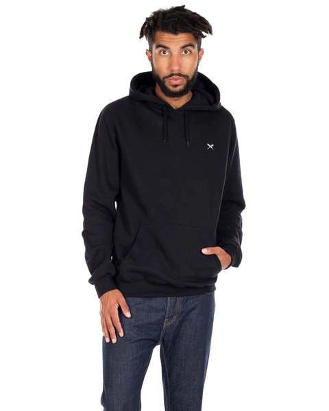 iriedaily  Mini Flag 2 Hoody Black - Sweatshirt Herren 