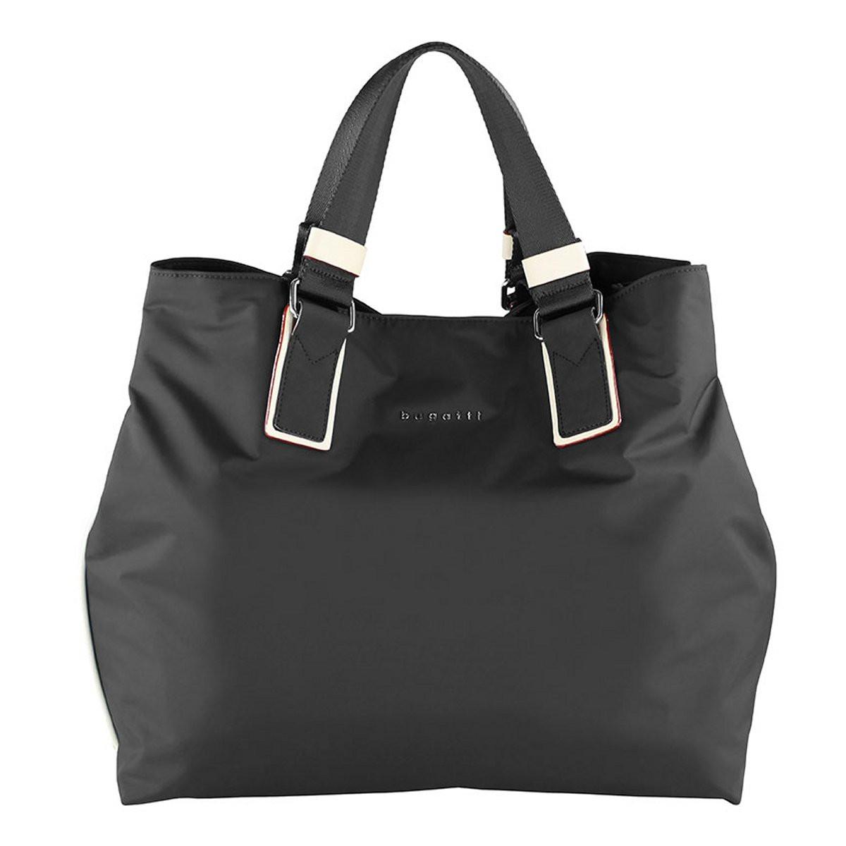 BUGATTI Lido Tragtasche Schwarz  