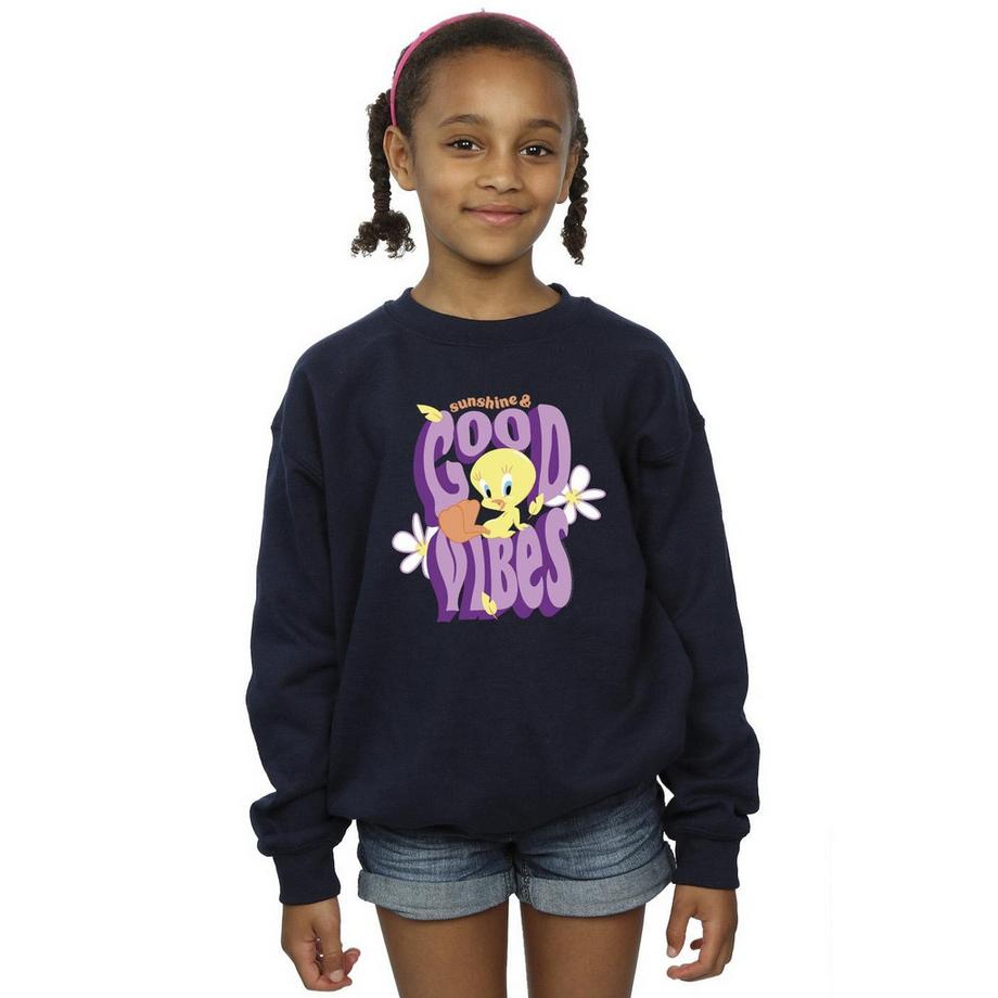 LOONEY TUNES  Tweeday Sunshine & Good Vibes Sweatshirt 