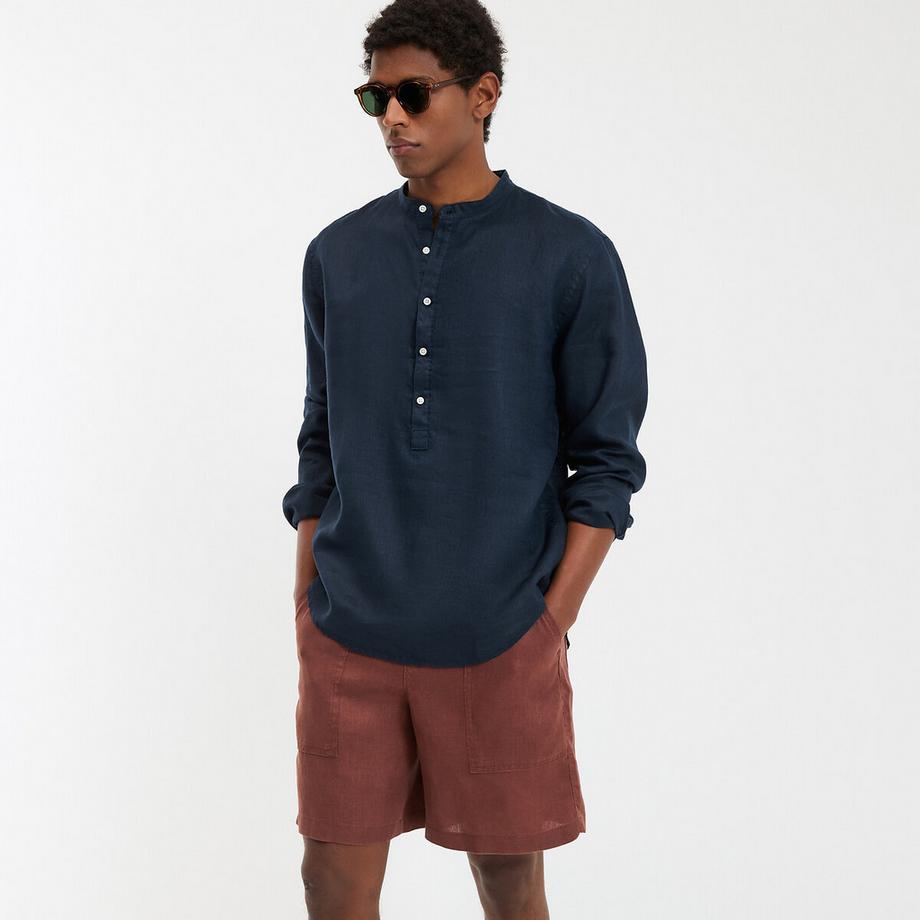 La Redoute Collections Chemise col officier  