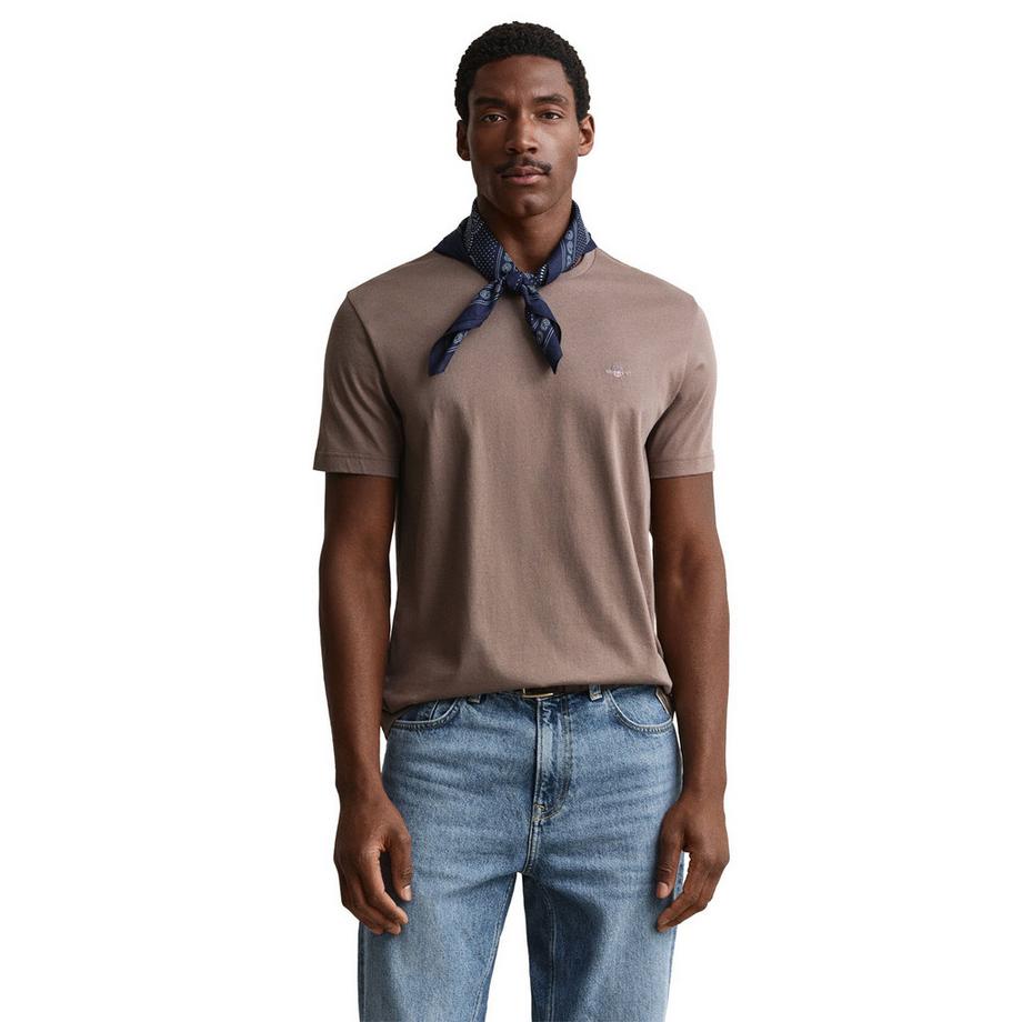 GANT Reg Shield Bequem sitzendes T-Shirt 1er Pack  