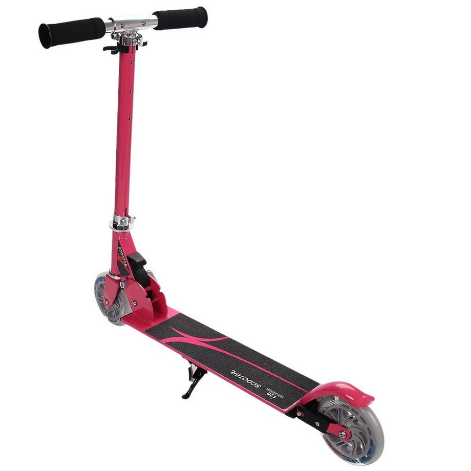 Northio  Scooter Roller Tretroller Kinderroller Cityroller klappbar bis 70KG-pink 