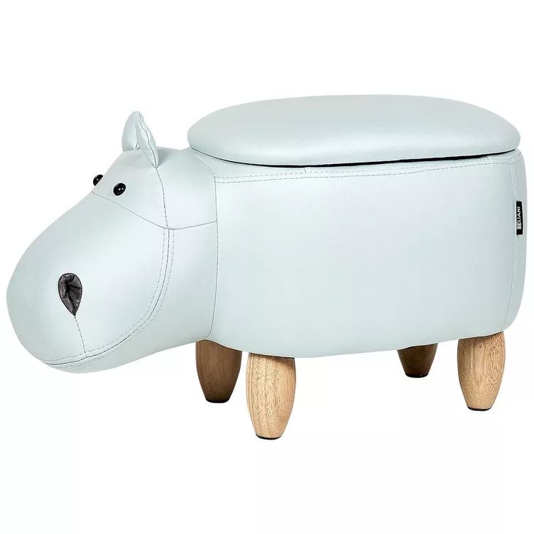 Beliani Hocker aus Samtstoff Modern HIPPO online kaufen MANOR