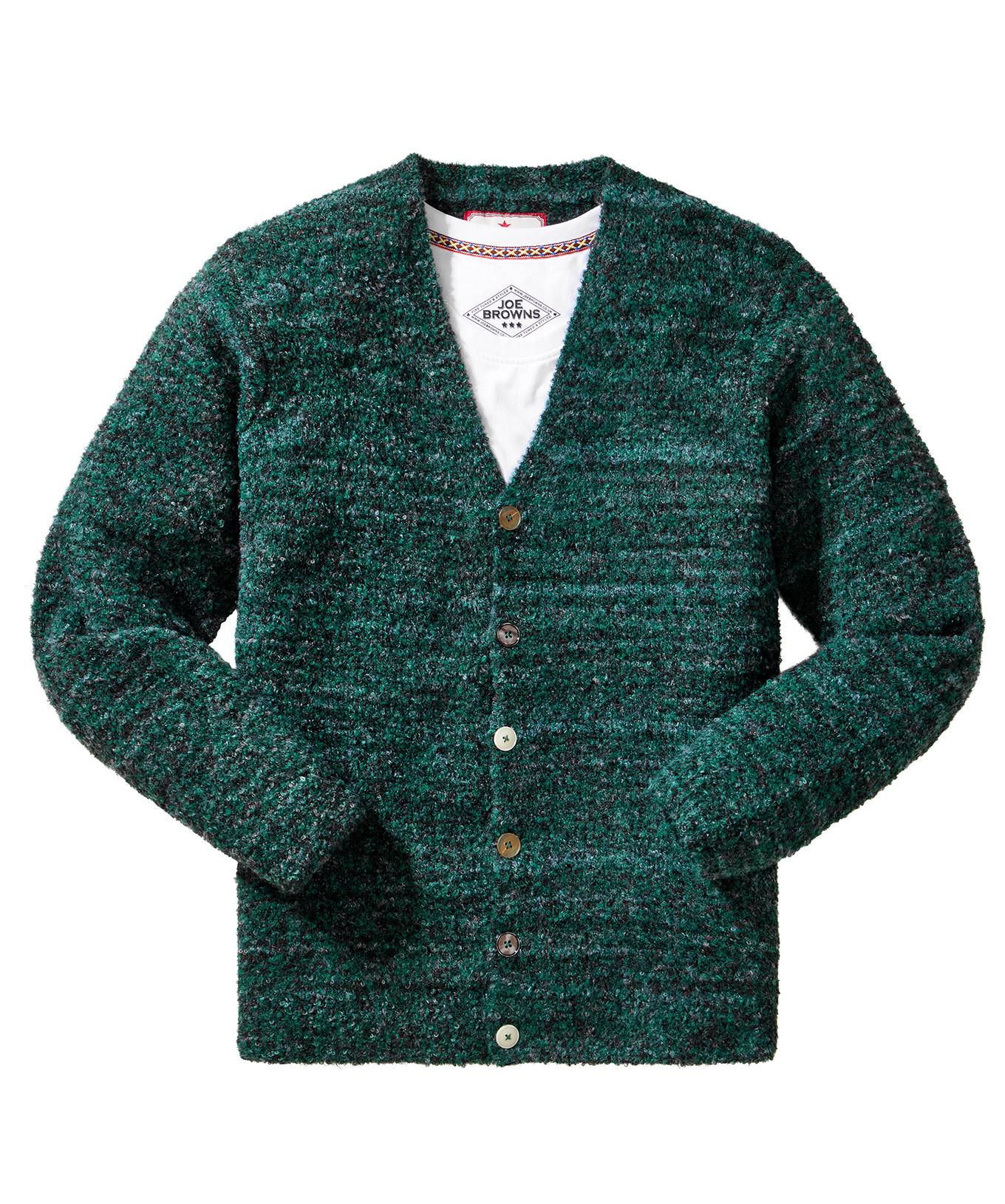 Joe Browns Cardigan super morbido Scollo a V Bottoni a contrasto  