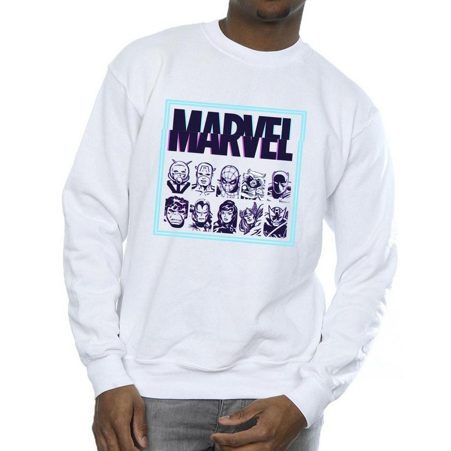MARVEL Sweatshirt Col Rond  
