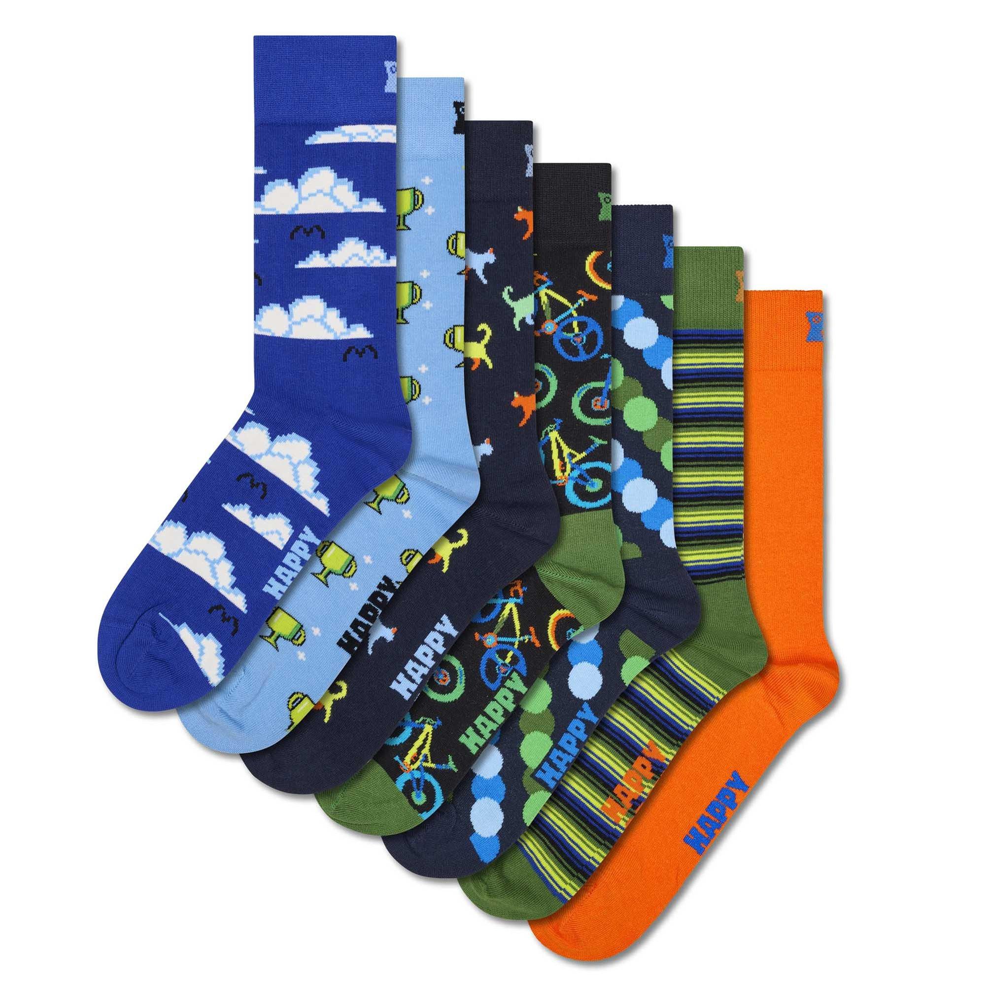 Happy Socks Socken 7er Pack Bequem sitzend  