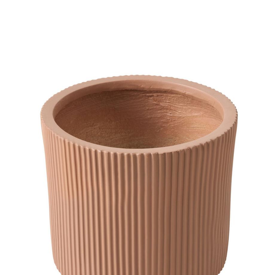 Beliani Vaso per piante en Fibra d'argilla  DARIA  