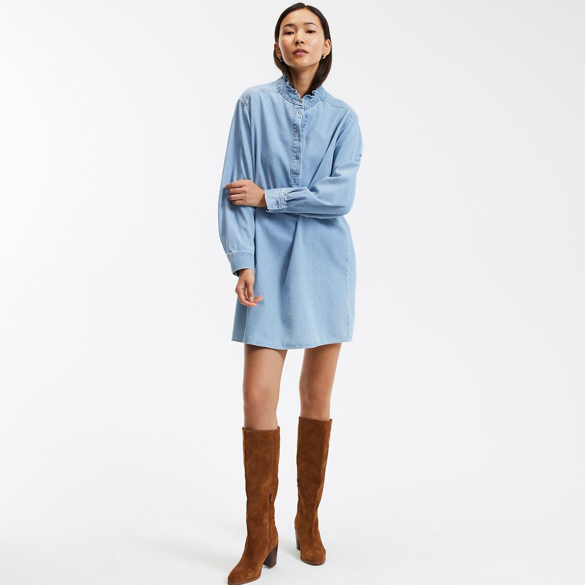 La Redoute Collections  Robe courte en denim 