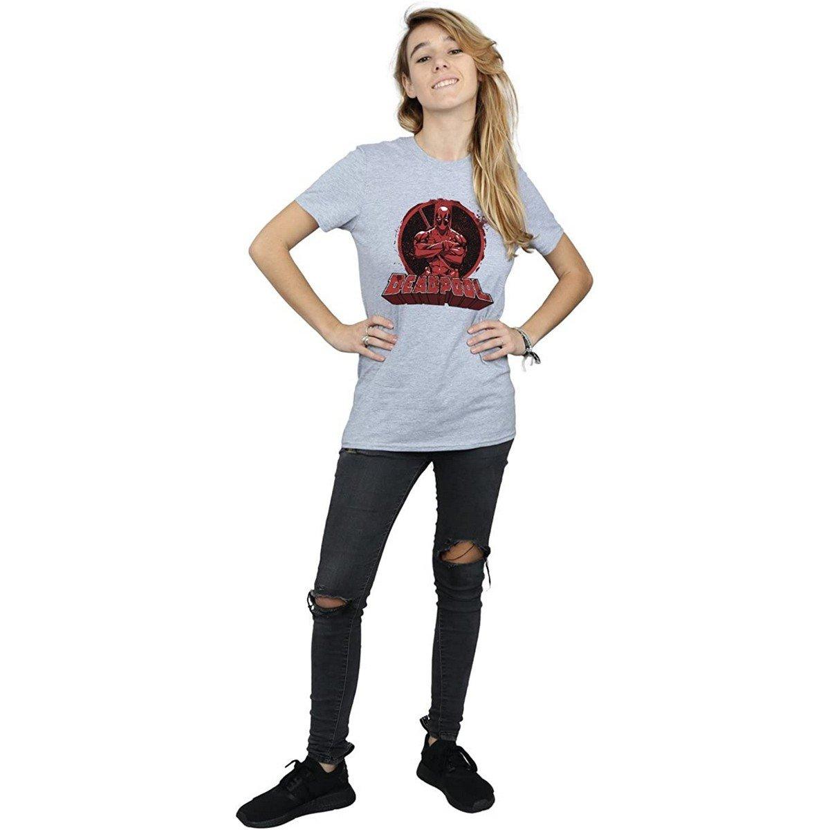 Deadpool Arms Crossed T-Shirt  