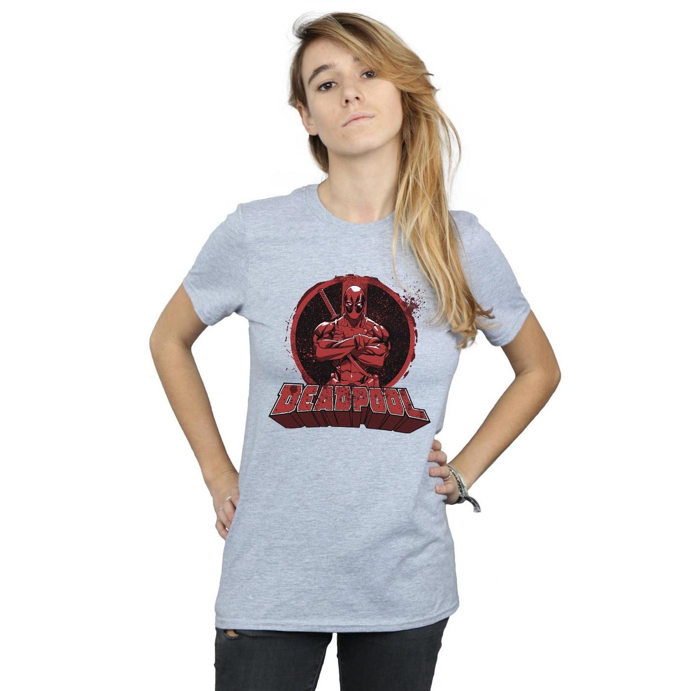 Deadpool Arms Crossed T-Shirt  
