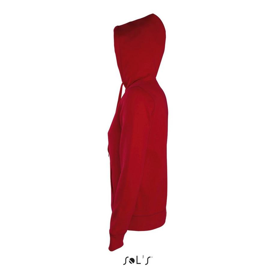 SOLS Seven Kapuzenpullover mit Reissverschluss  