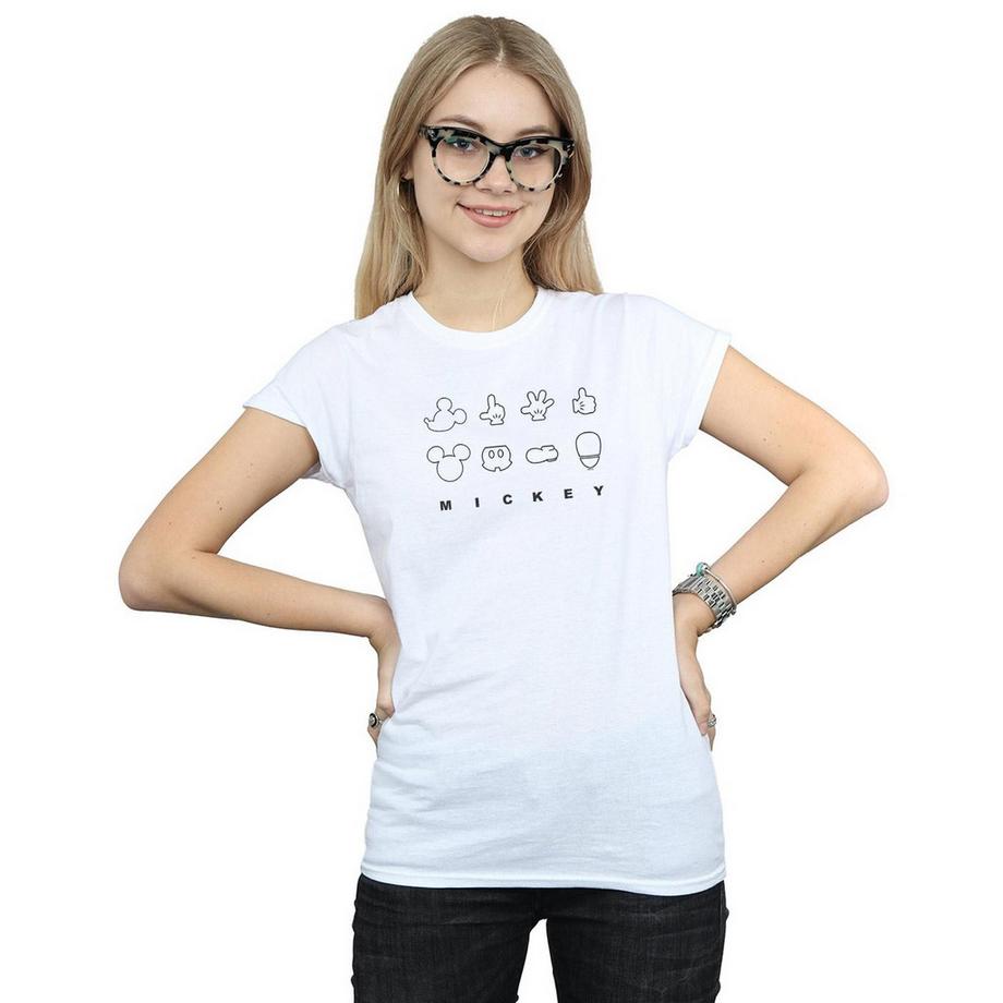 Disney Mickey Mouse Iconografia T-Shirt  