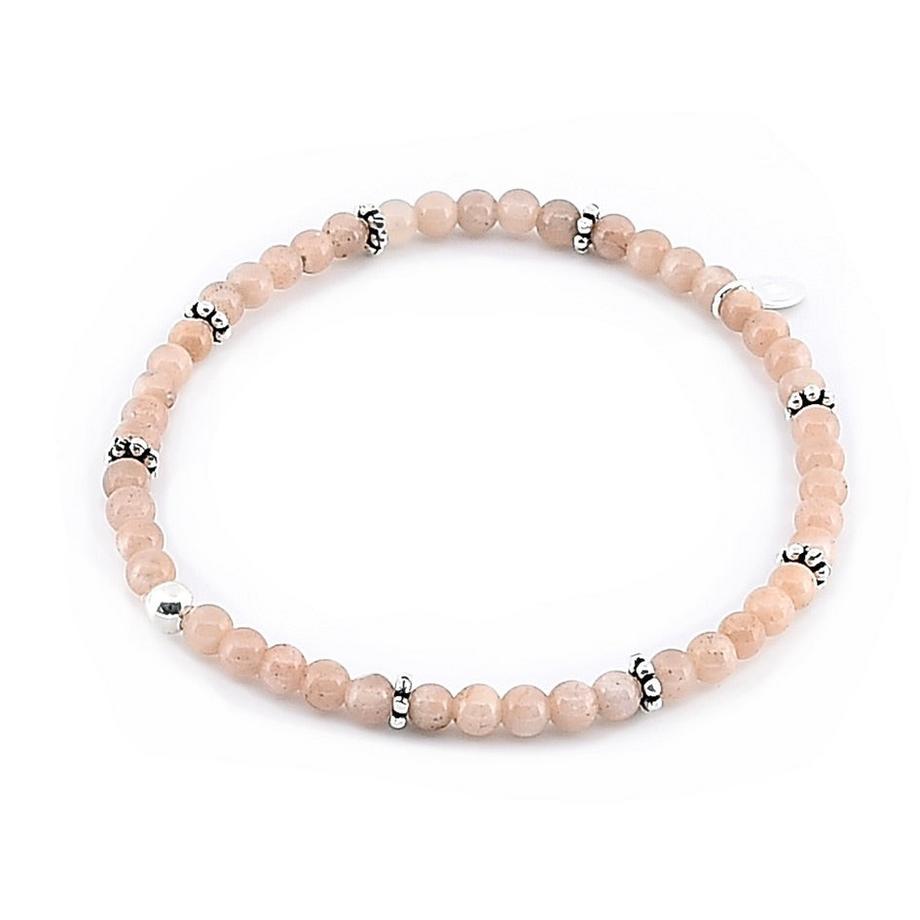 Maylin  Armband Mondstein & Sonnensteinen