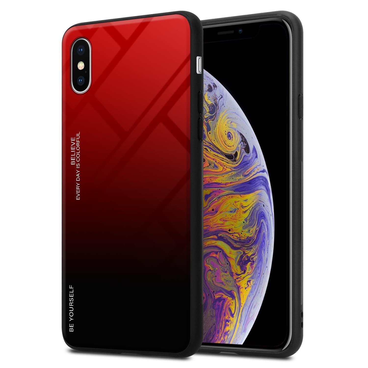 Cadorabo  Hülle für Apple iPhone XS MAX Zweifarbig 