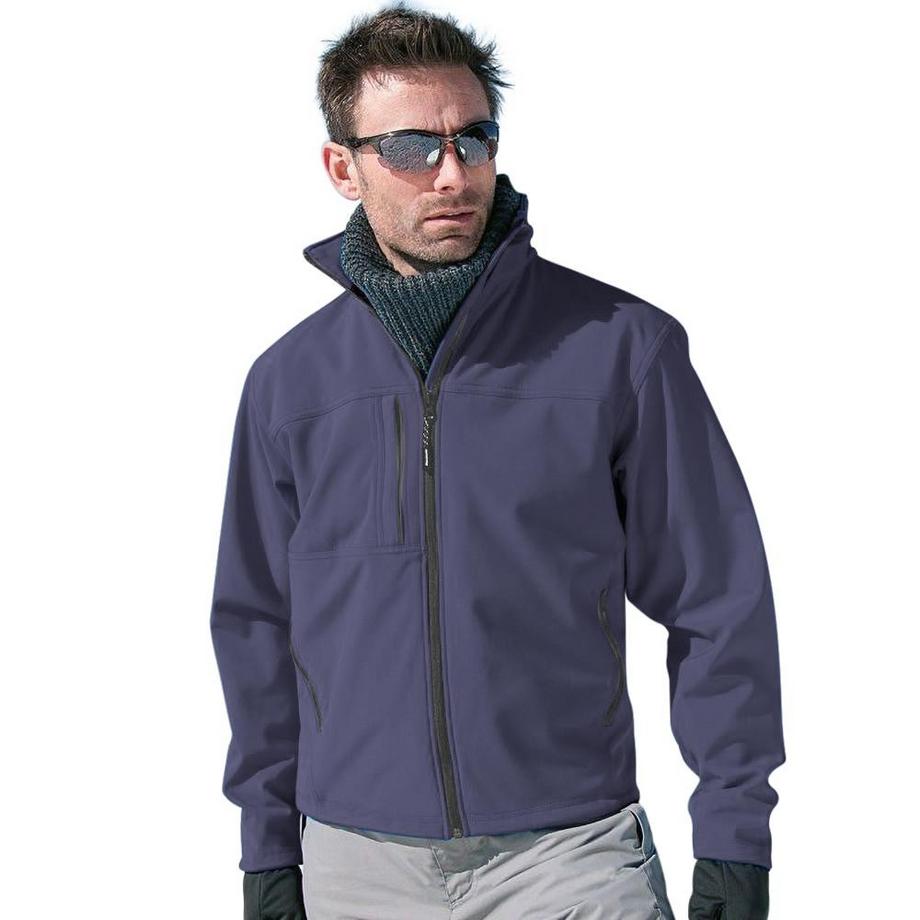 Result Veste Softshell 3 couches imperméable et respirante  
