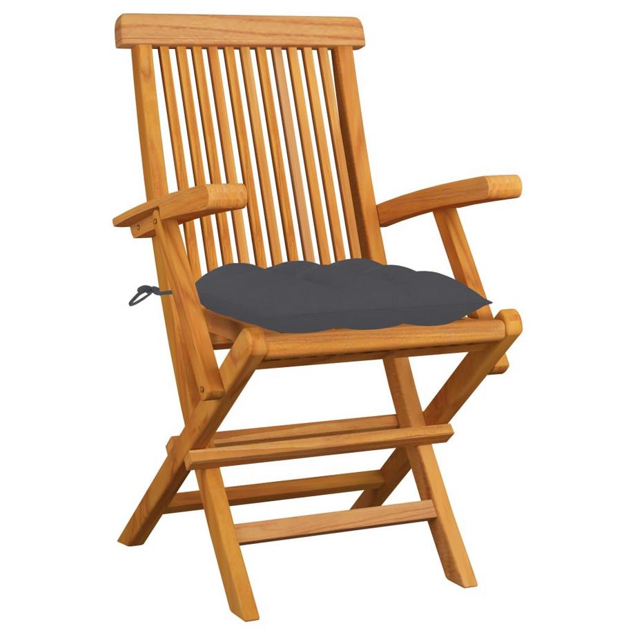 VidaXL sedia da giardino Teak riciclato  