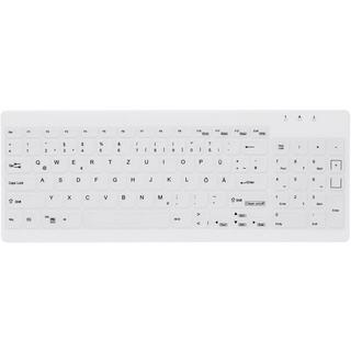 Active Key  AK-C7012 tastiera USB Tedesco Bianco 