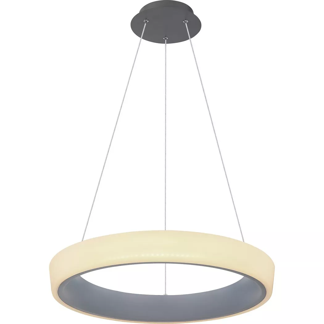 mutoni – Hängeleuchte Tabano Metall anthrazit 1xLED, One Size, Grau