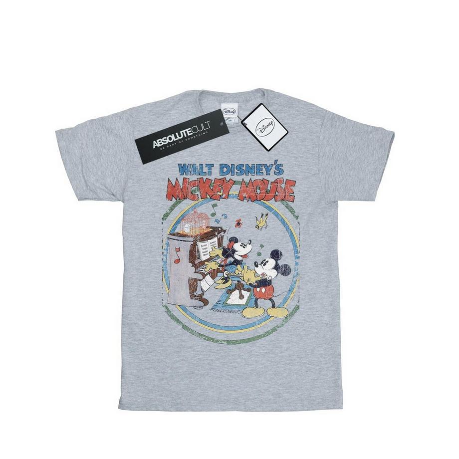 Disney Mickey Mouse T-Shirt Stampata  