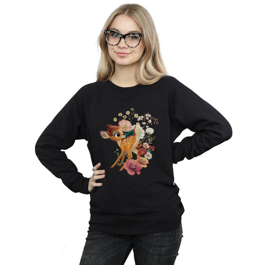 Disney Bambi Sweatshirt Imprimé Floral  