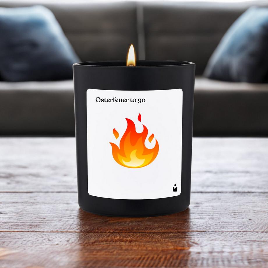 CandleHand Bougie Parfumée Flowery Osterfeuer to go  