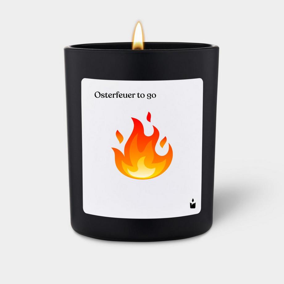 CandleHand Bougie Parfumée Flowery Osterfeuer to go  