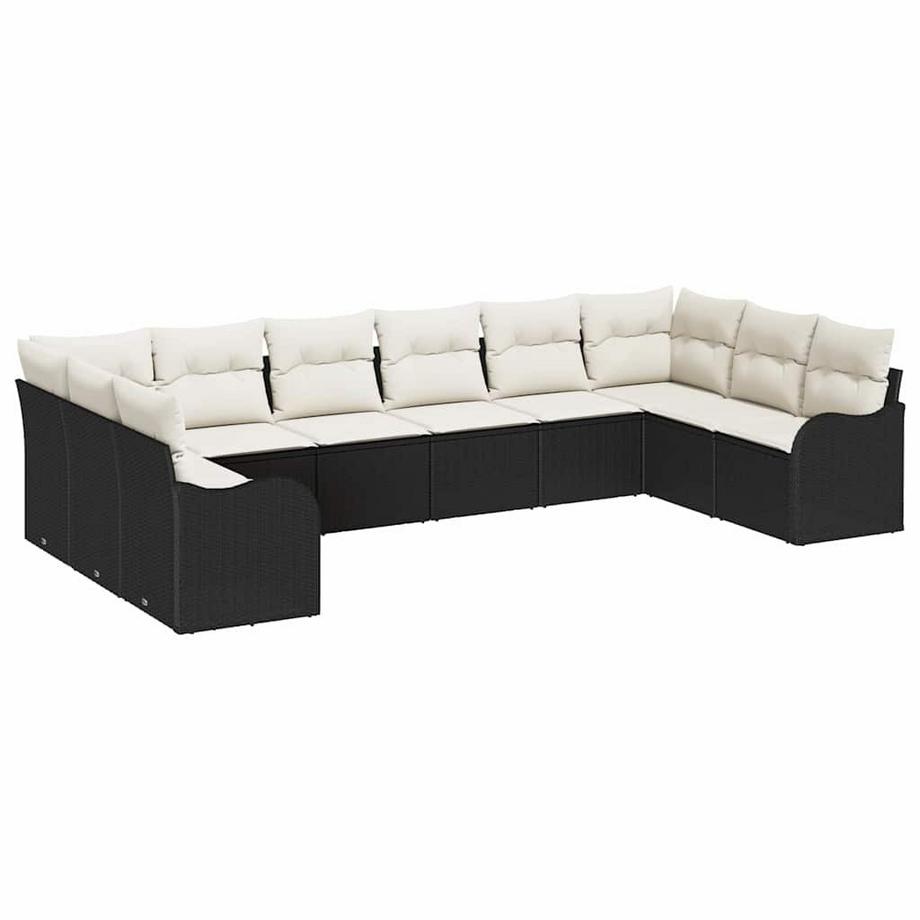 Canapé de jardin poly rattan