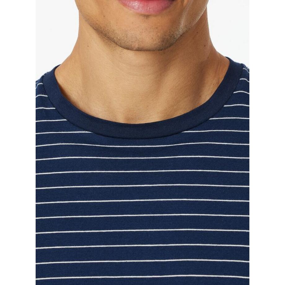 Schiesser Casual Essentials Gestreifter Pyjama Schlafanzug  