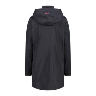 CMP Wasserdichte Kapuzenjacke mit Druckknöpfen  