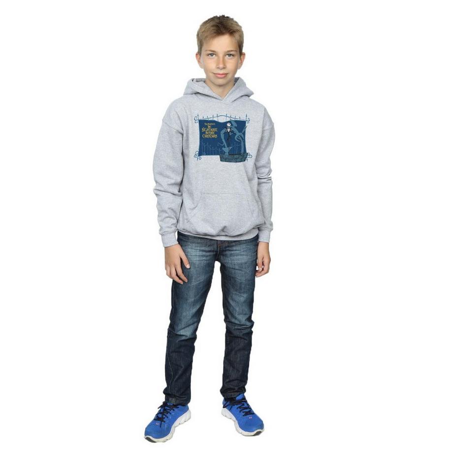 Disney  Nightmare Before Christmas Jack And The Well Kapuzenpullover 