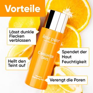 âme pure  C-Brighter Days Tonic- Tonique à la vitamine C pour le visage 