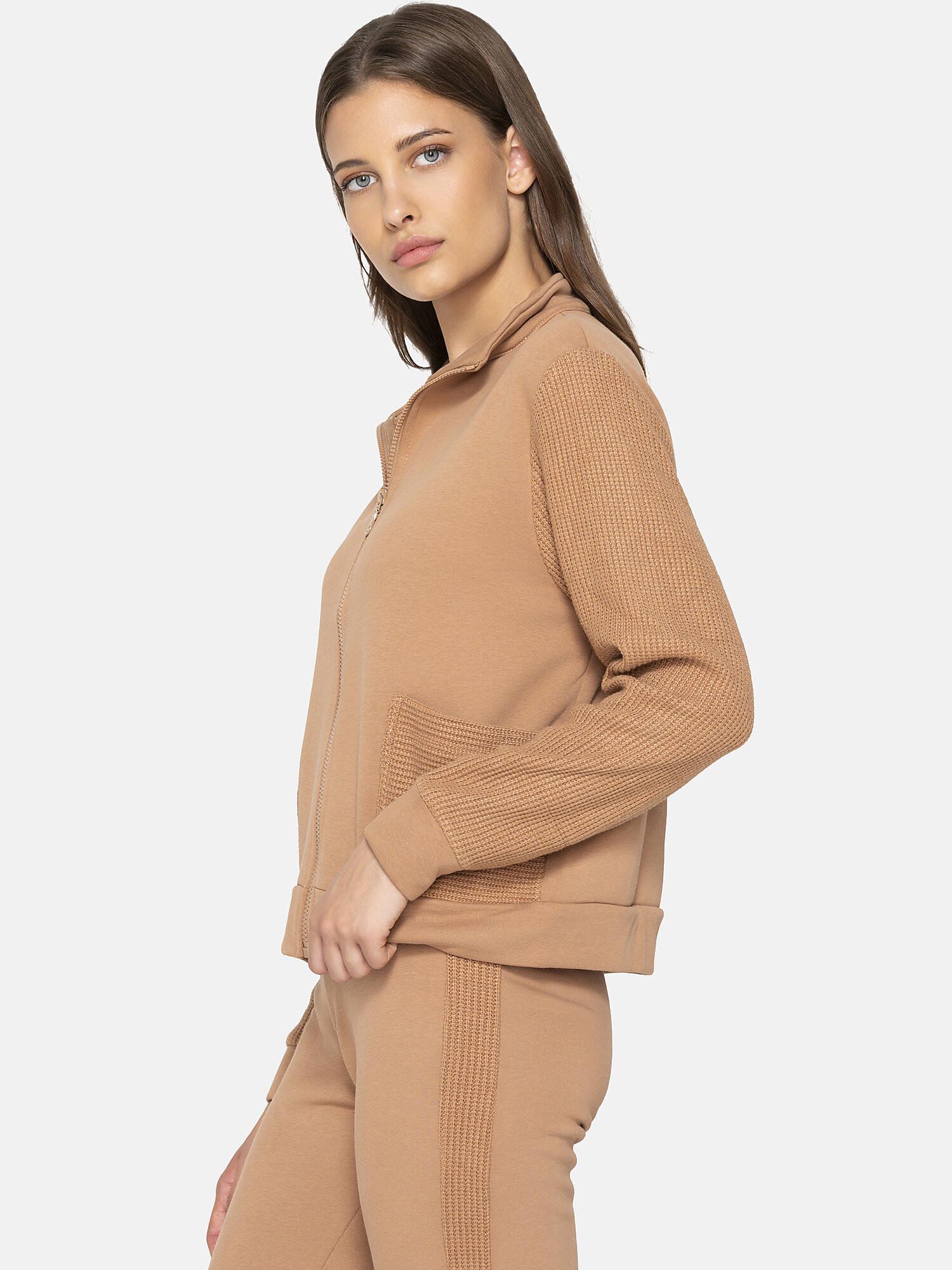 Luna  Langärmeliges Sweatshirt mit Reißverschluss Sweetened 