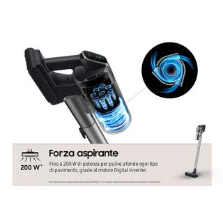 SAMSUNG Samsung Aspirapolvere senza filo Jet™ 75E complete 200W VS20B75ACR5  