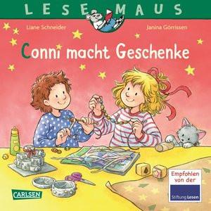 LESEMAUS 131: Conni macht Geschenke Schneider, Liane; Görrissen, Janina (Illustrationen) Couverture rigide 