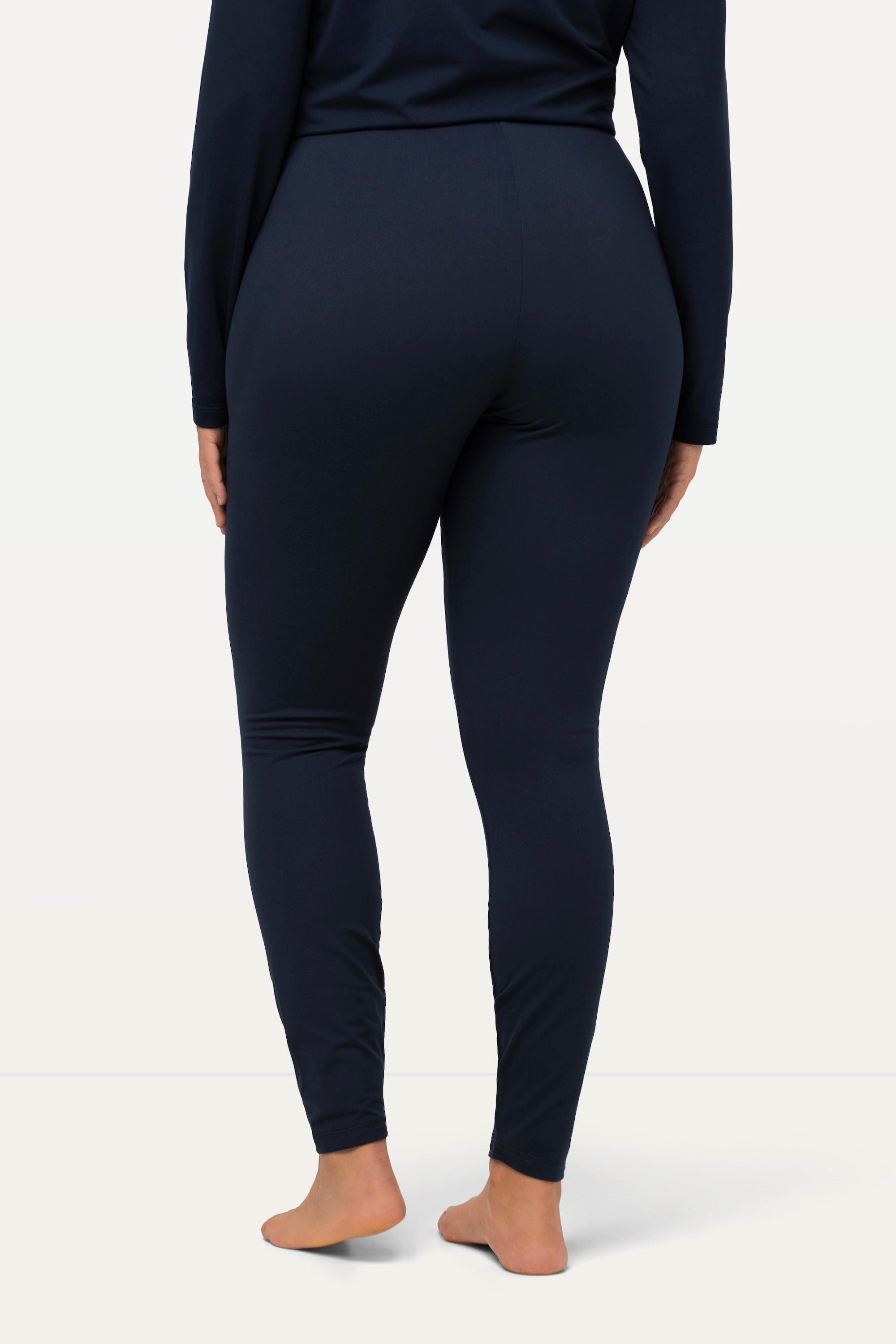 Ulla Popken Leggings funzionali da sci ad asciugatura rapida extra caldi  
