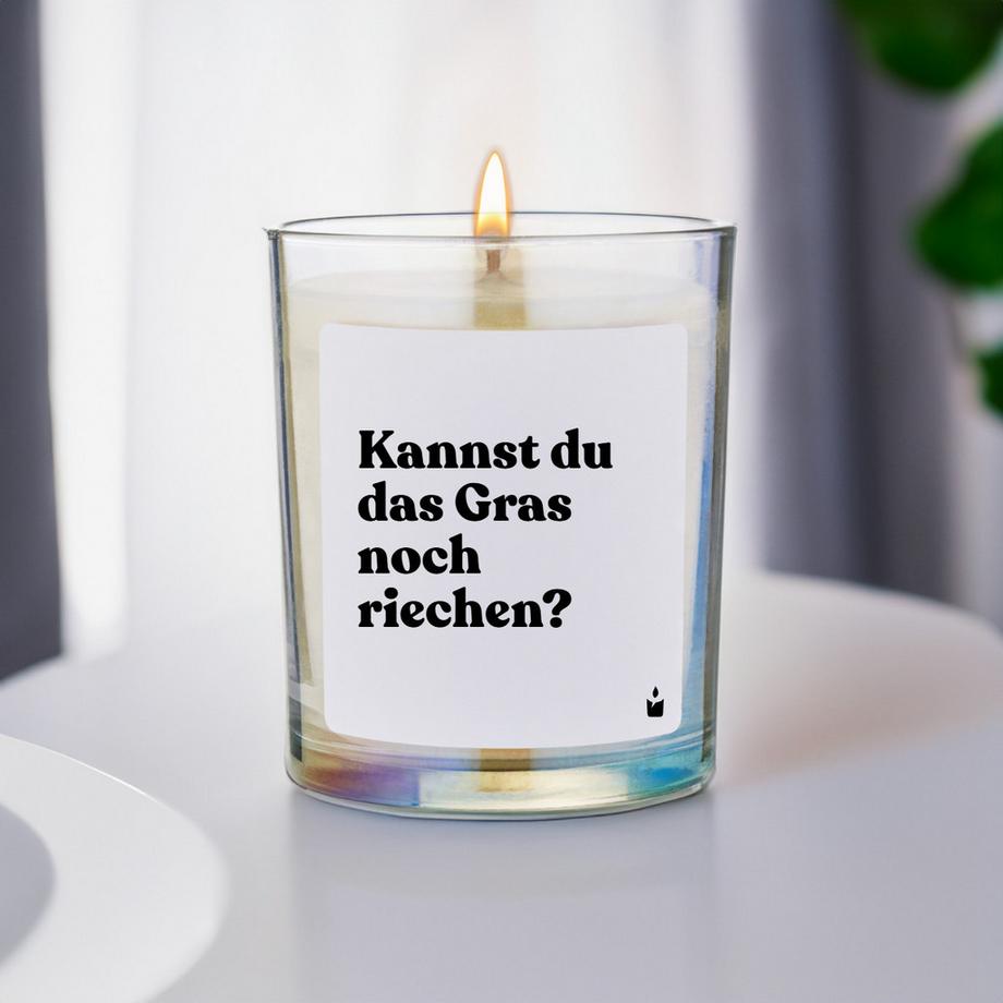 CandleHand Bougie Parfumée Flowery Kannst du das Gras noch riechen?  