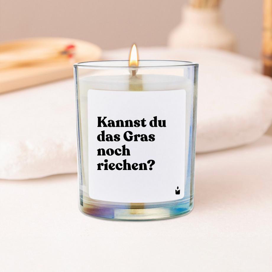 CandleHand Bougie Parfumée Flowery Kannst du das Gras noch riechen?  